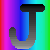 Neon "J"