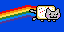 Chocolate Banana Split Nyan Cat