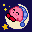 Kirby sleeping