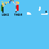 Thor and Loki battles