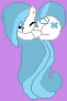 My new pony Snowflake