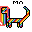 Rainbow hair nessy