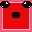 red cute slime