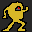 Yellow Devil doing an Egyptian Dance