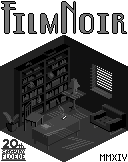 Isometric Film Noir Scene